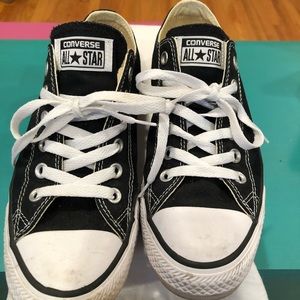 Converse all star size 8 black